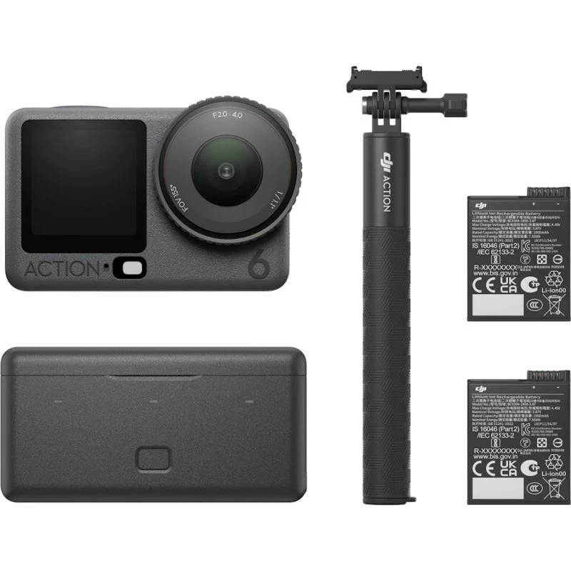 DJI Osmo Action 6 Adventure Combo – 4K actionkamera