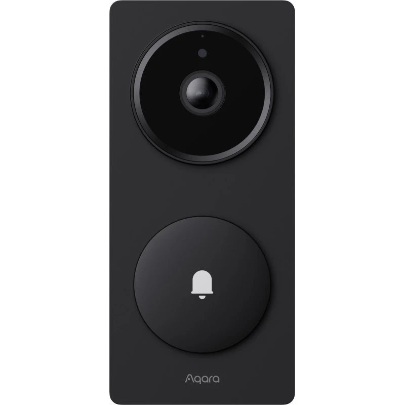 Aqara G410 Dørklokkekamera Hub – Sort, 2K, HomeKit