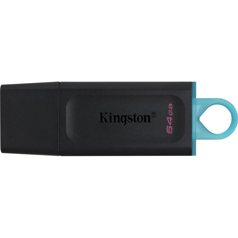Kingston DataTraveler Exodia 64GB USB 3.2 Gen 1 (sort/blågrøn)