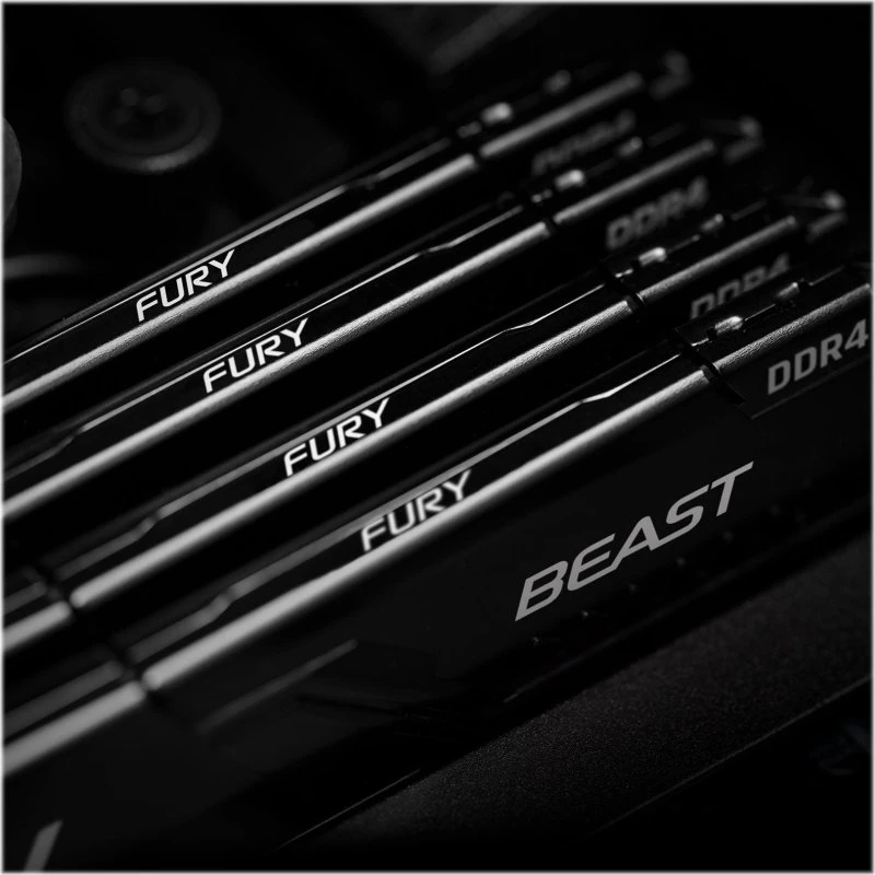 Kingston FURY Beast DDR4 128GB (4x32GB) 3200MHz CL16