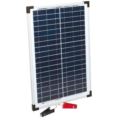 AKO solpanel 25 W med laderegulator