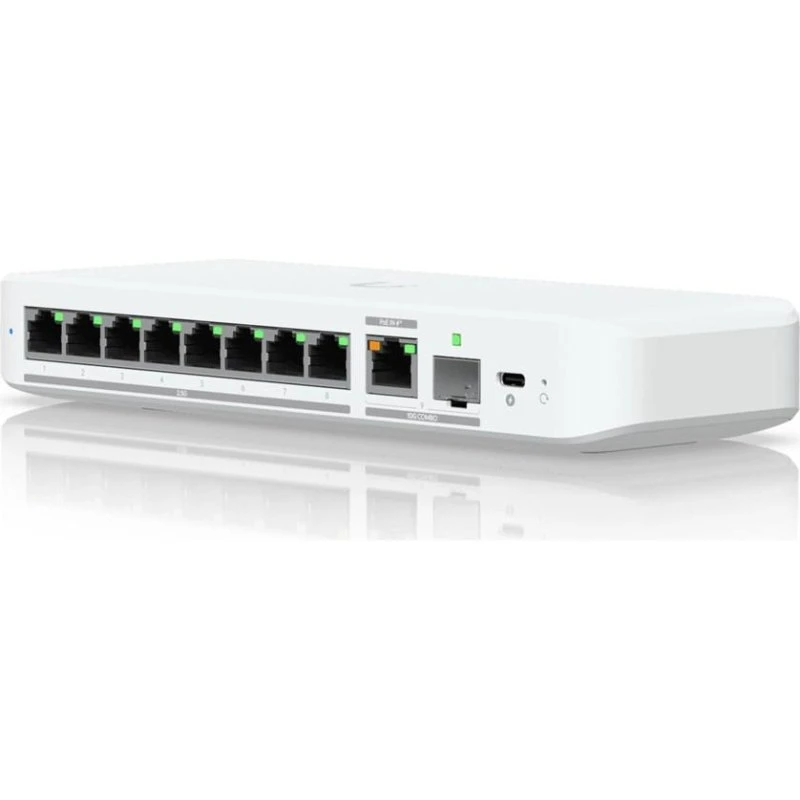 Ubiquiti UniFi Flex 2,5G Managed Switch – 8x2.5G + 10G
