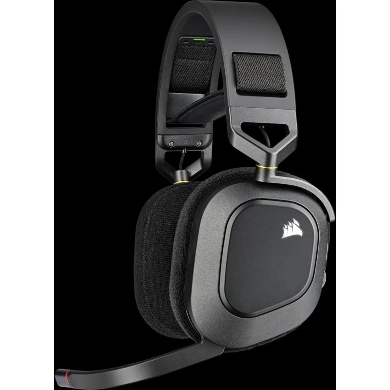 Corsair HS80 RGB Trådløst Gaming Headset - Sort
