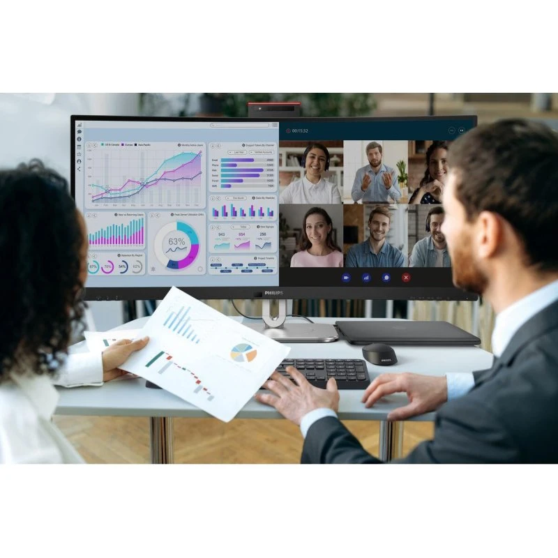 Philips 34B2U6603CH 34" UWQHD 120Hz Thunderbolt 4