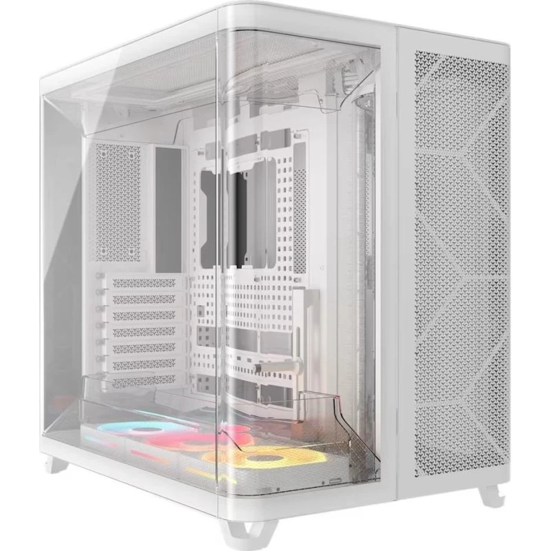 Corsair AIR 5400 LX-R LINK White - Miditower RGB