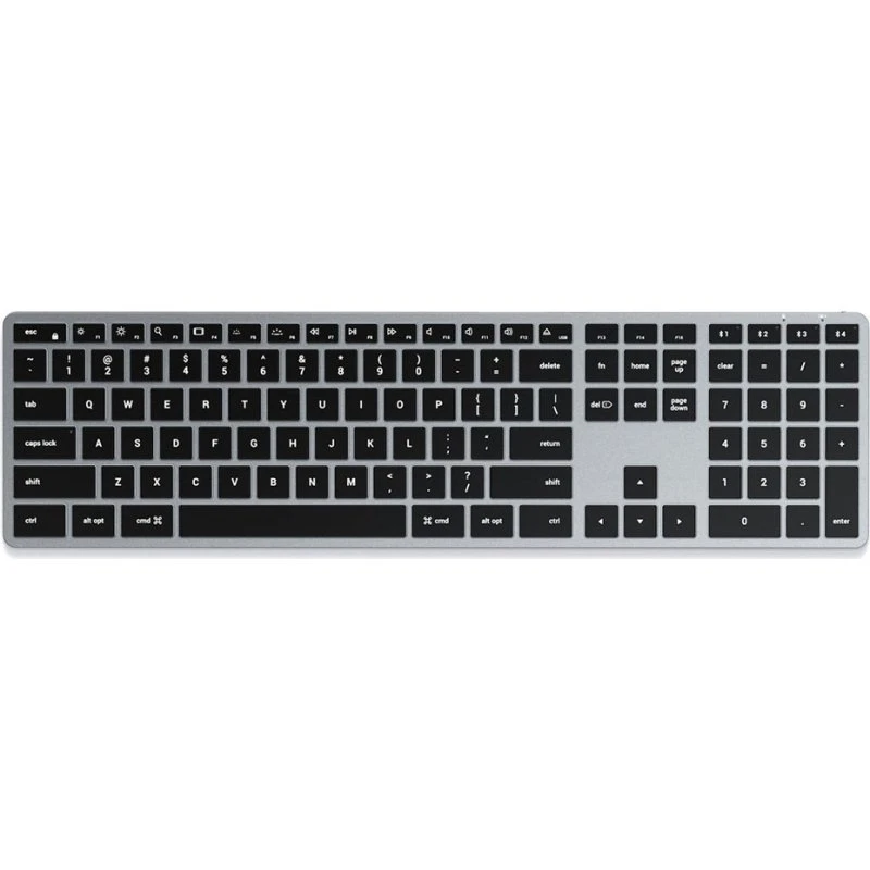 Satechi Slim X3 Bluetooth tastatur – Nordisk, bagbelyst