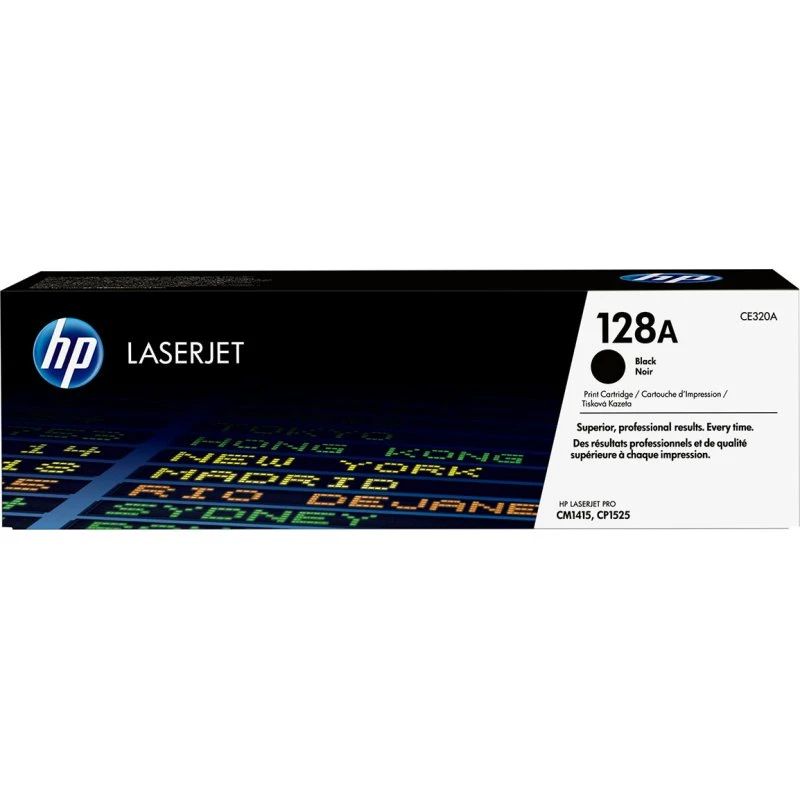 HP 128A / CE320A Sort Toner – Original 2000 sider