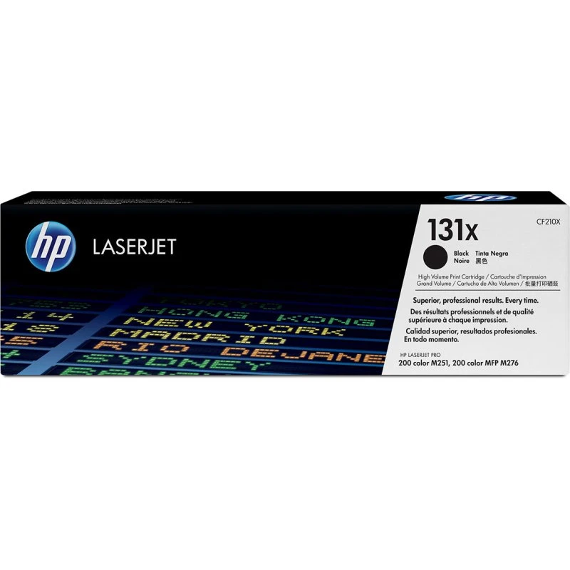 HP 131X (CF210X) High Capacity Sort Toner - 2400 sider
