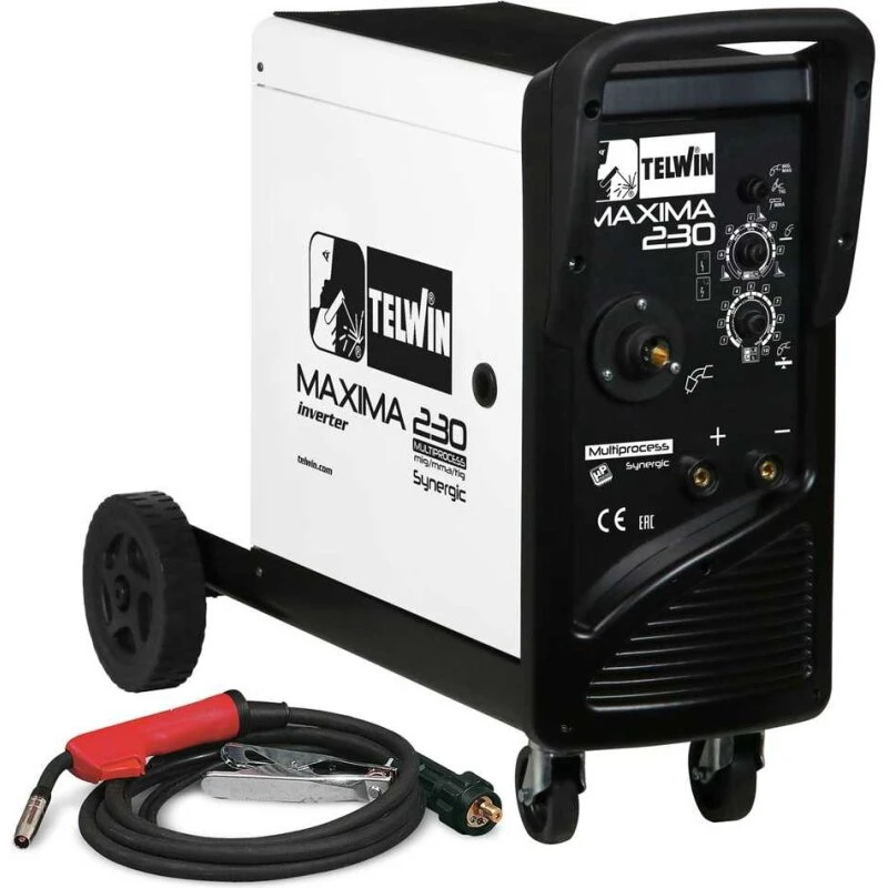 Telwin Maxima 270 Synergic Inverter svejser – MIG/MAG/TIG/MMA