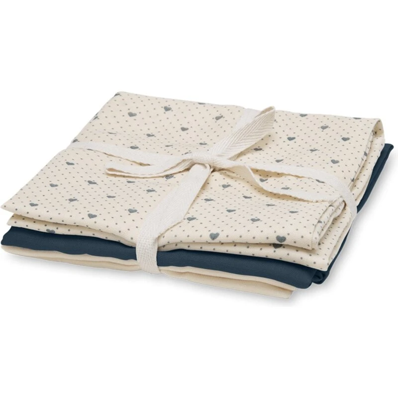 That's Mine Bora stofbleer 3-pak, 70x70 cm (økologisk bomuld)