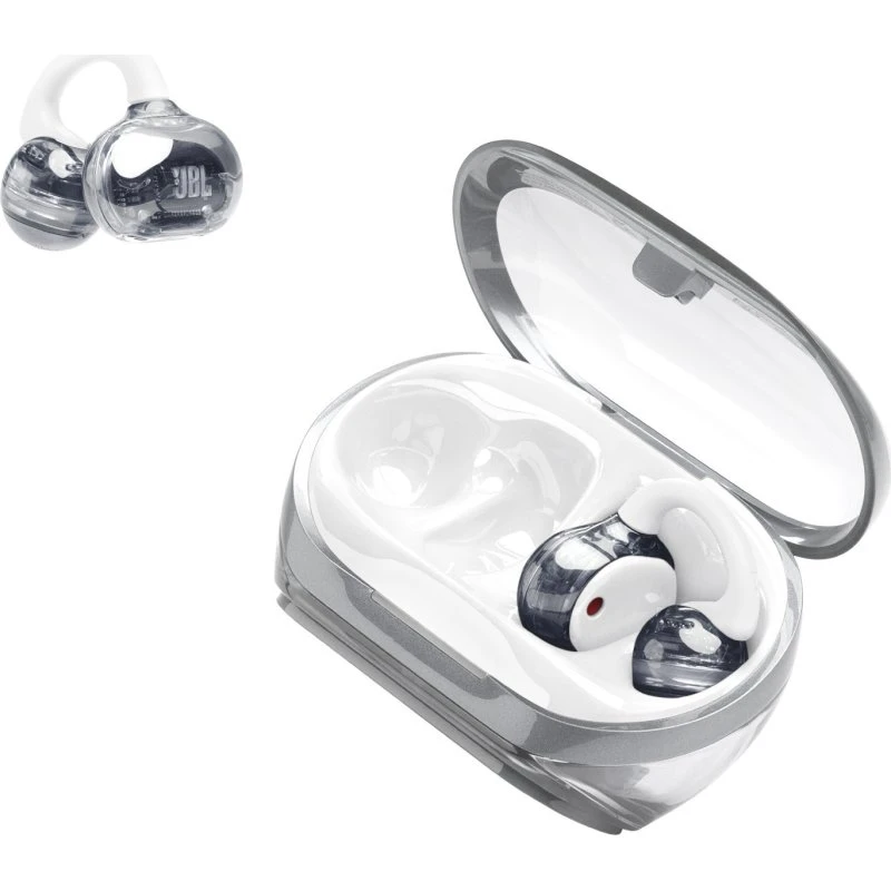 JBL Soundgear Clips Trådløse Open‑Ear (Hvid)