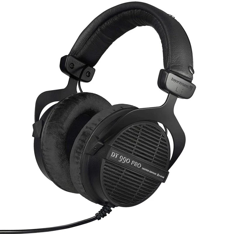 Beyerdynamic DT 990 Pro 80 Ohm – Over-ear Åben (Sort)