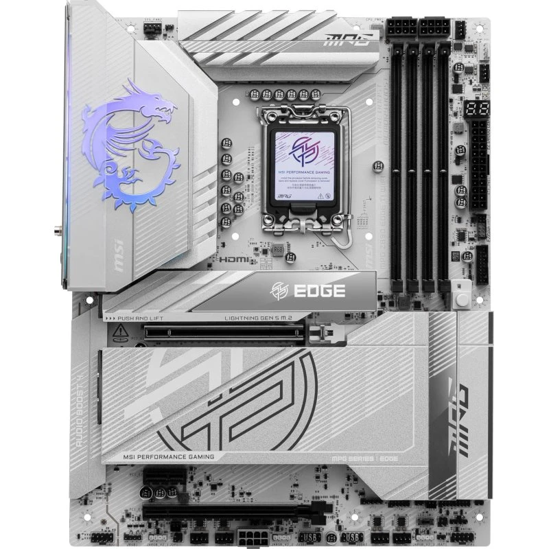 MSI MPG Z890 EDGE TI WIFI – Intel LGA1851 ATX-bundkort