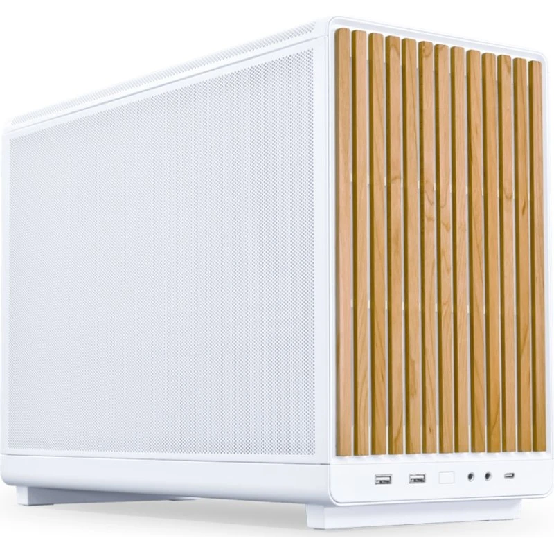 Lian Li Dan Case A3 mATX Wood Edition - Hvid/Beech