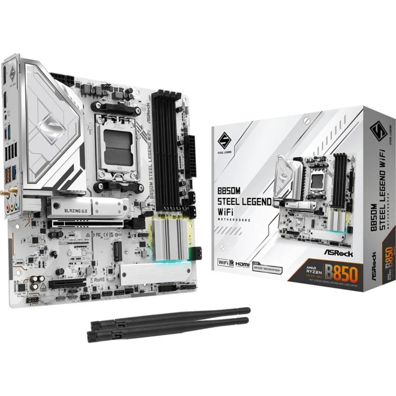 ASRock B850M Steel Legend WiFi - AM5 micro‑ATX
