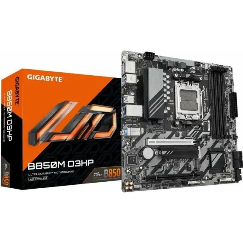 Gigabyte B850M D3HP mATX - AMD AM5, DDR5, PCIe 5.0