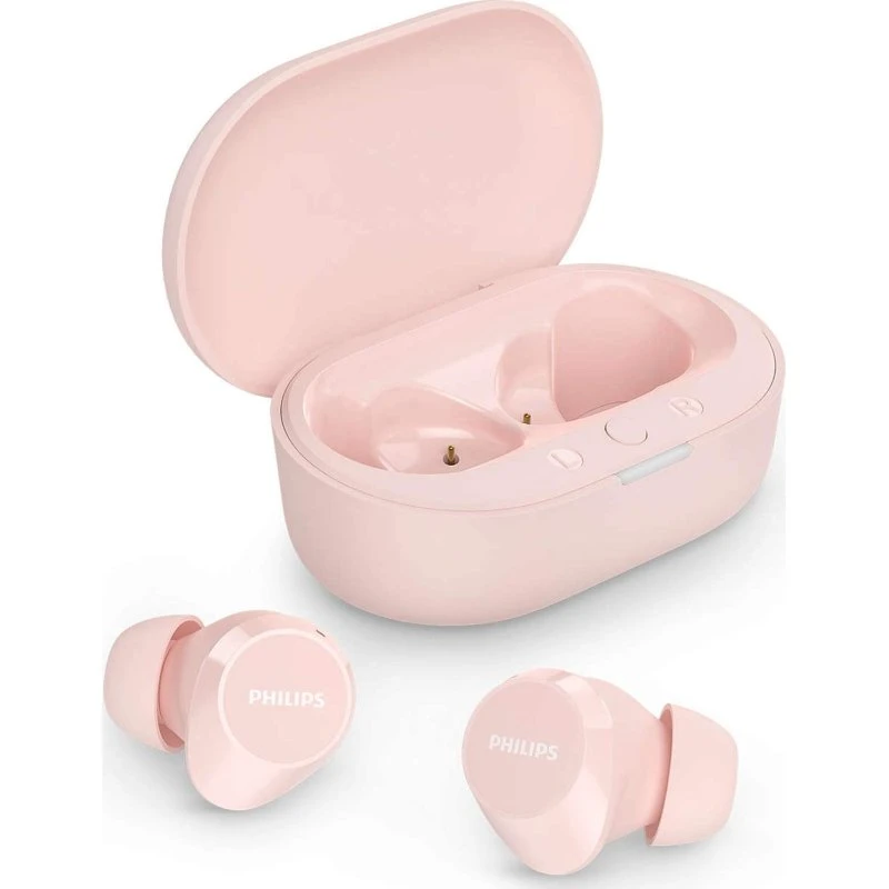 Philips TAT1209PK Trådløse Earbuds – Pink, op til 18 t.