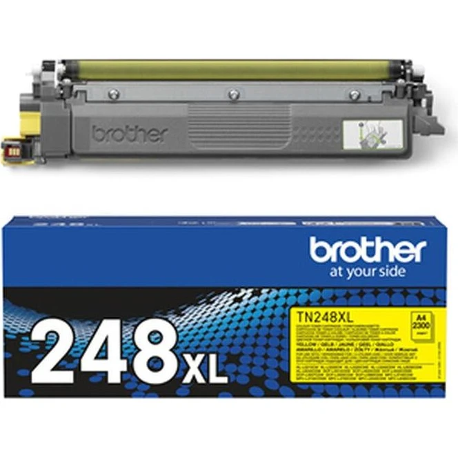 Brother TN-248XLY Gul toner – 2.300 sider