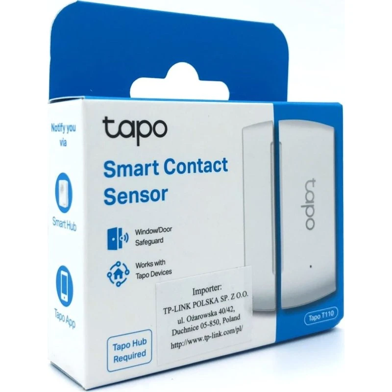 TP-Link Tapo T110 Dør- og vinduessensor (hvid)
