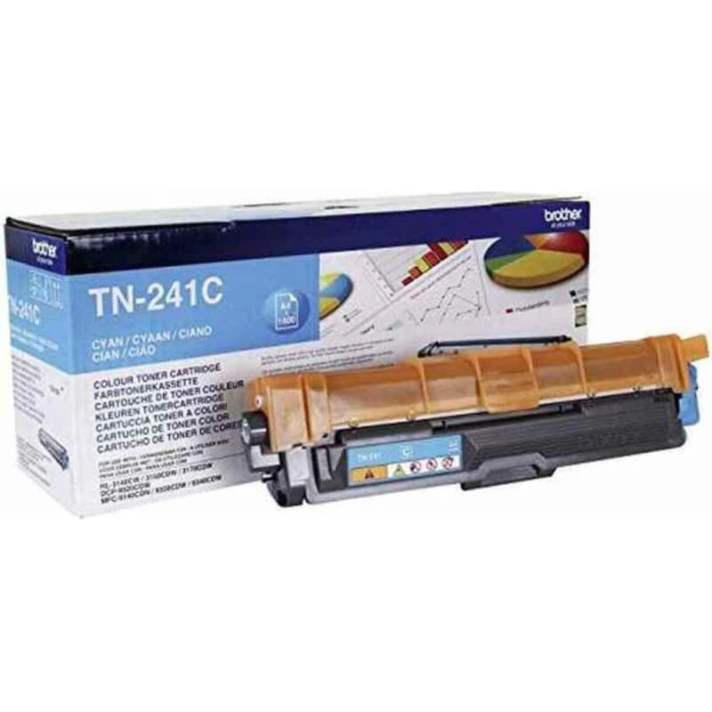 Brother TN-241C original toner - Cyan (1400 sider)