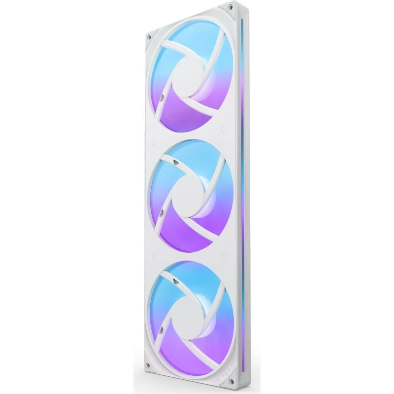 NZXT F420 RGB Core - 420mm hvid (3x140mm PWM RGB)