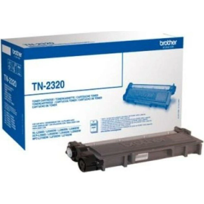 Brother TN-2320 original sort toner (2600 sider)