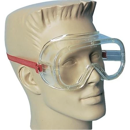 Lukket sikkerhedsbrille med elastik og ventilering