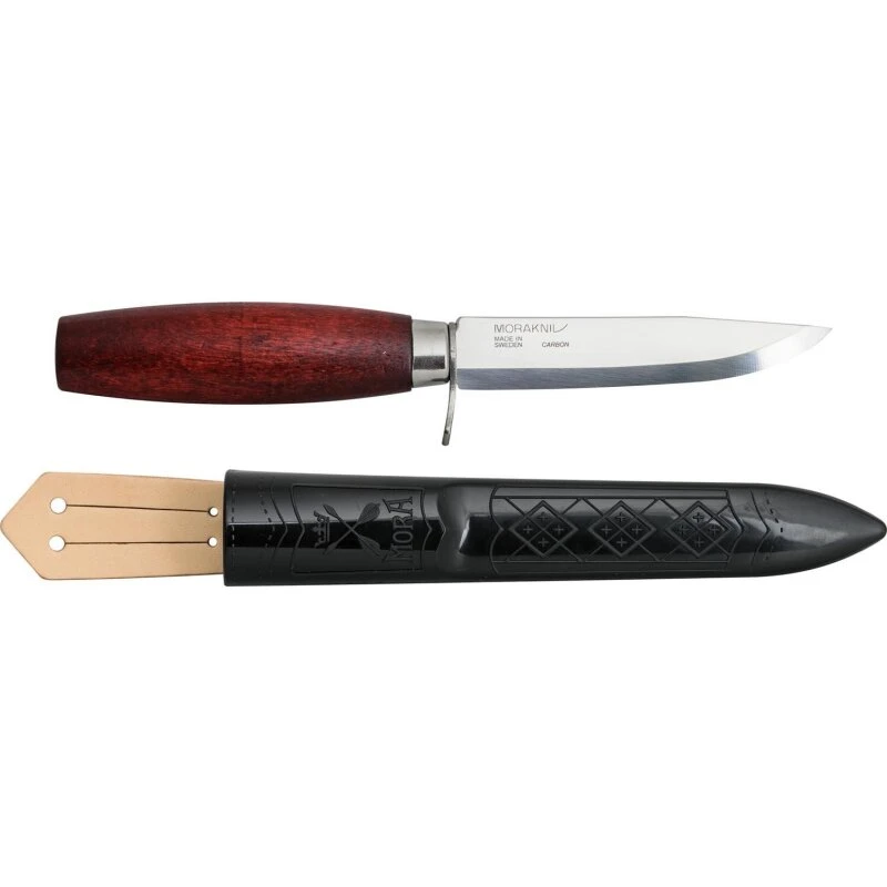 Morakniv Classic No. 2F – 105 mm kulstofstål, rødbetsat birk