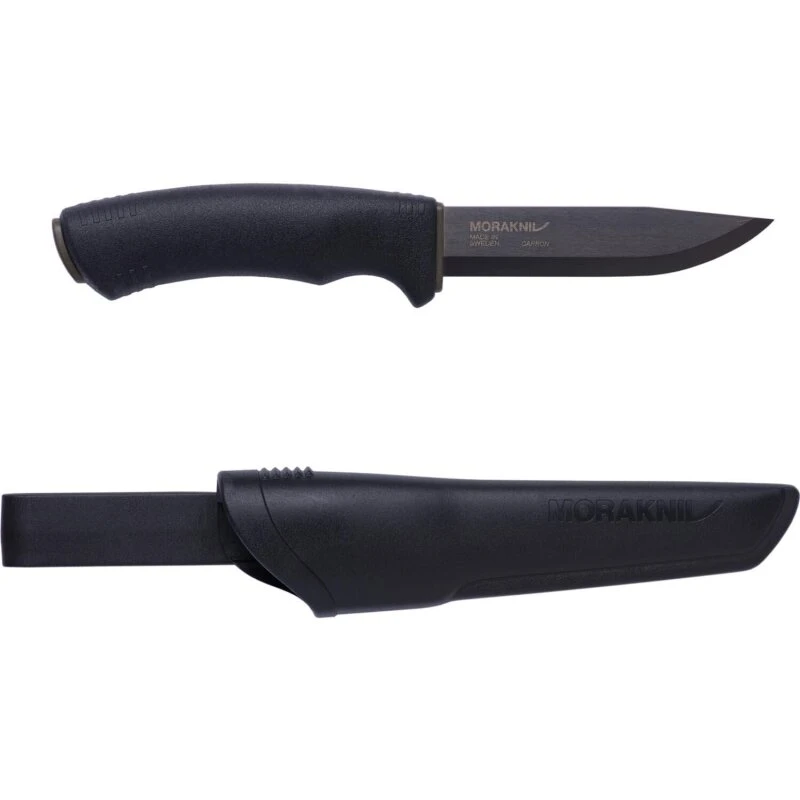 Morakniv Bushcraft BlackBlade (C) 109 mm DLC, sort