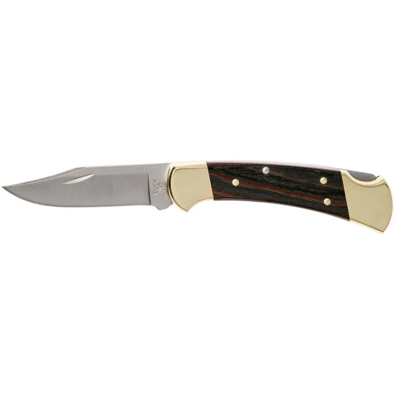 Buck Ranger 112 foldekniv - træskaft, 7,6 cm klinge