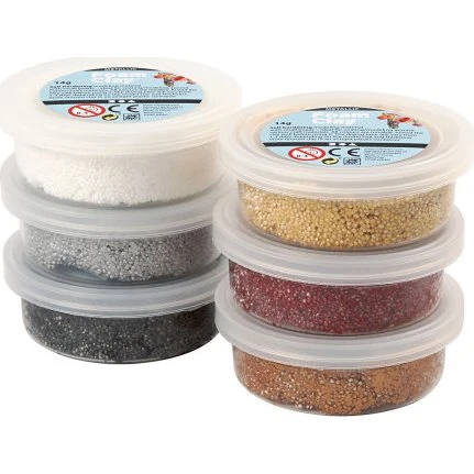 Foam Clay Metallic - Brun Harmoni 6 x 14 g