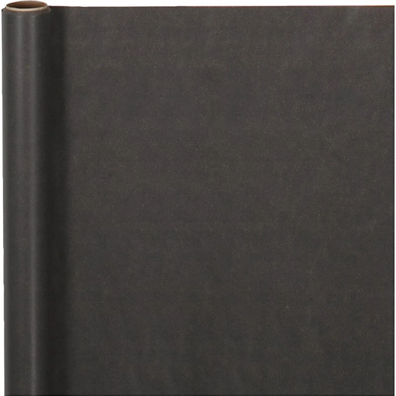 Sort gavepapir 50 cm x 5 m – 60 g/m²