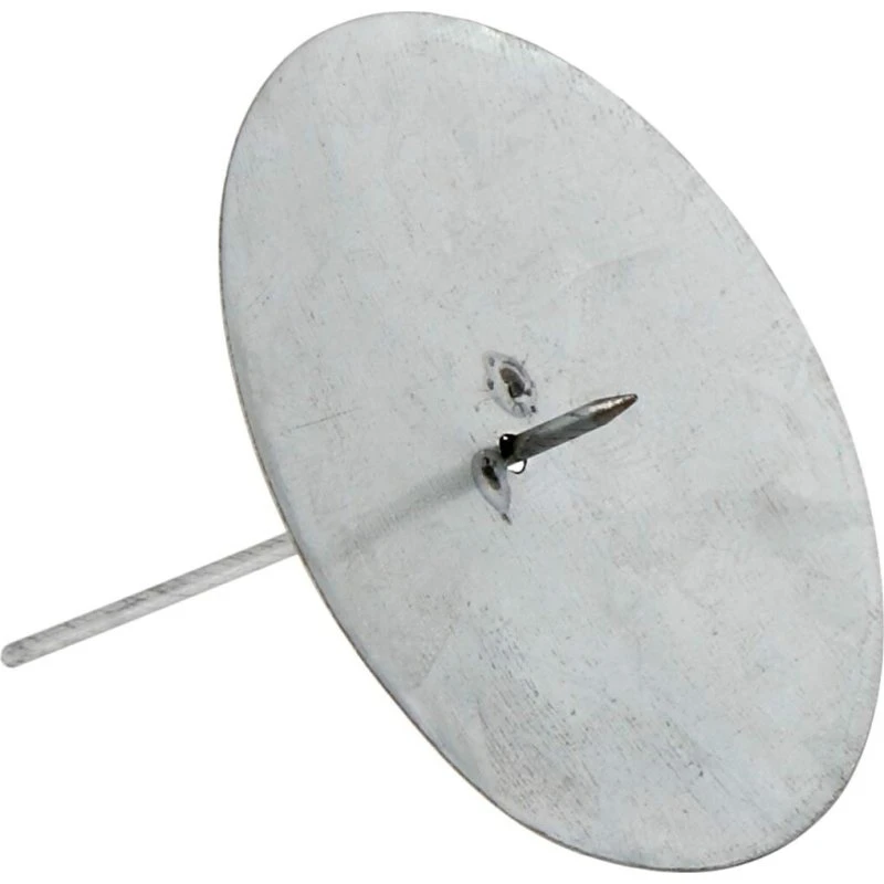 Runde lysholdere i metal med spyd – 4 stk.