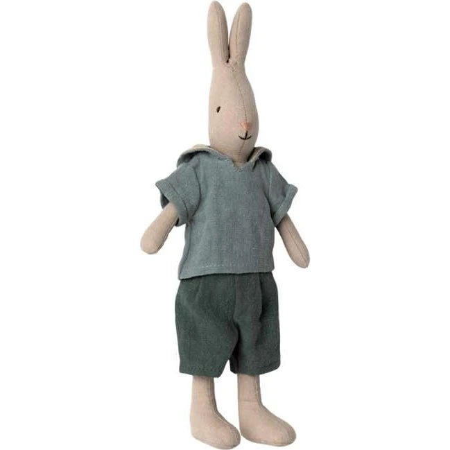 Maileg Kanin/Hare Str. 2 – Klassisk med Skjorte & Shorts