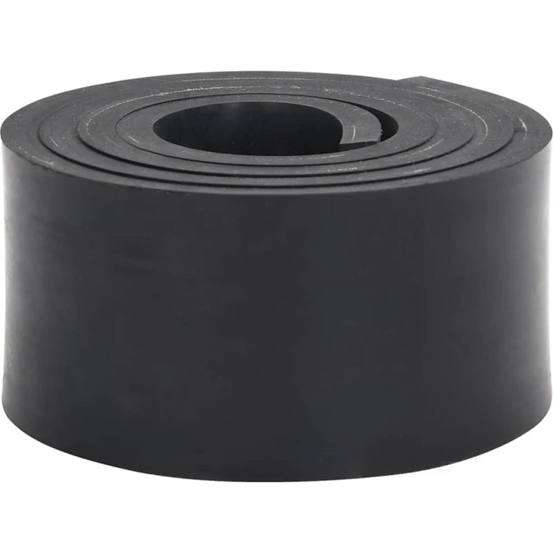 Gummikant til sneplov 180x8x1 cm - sort