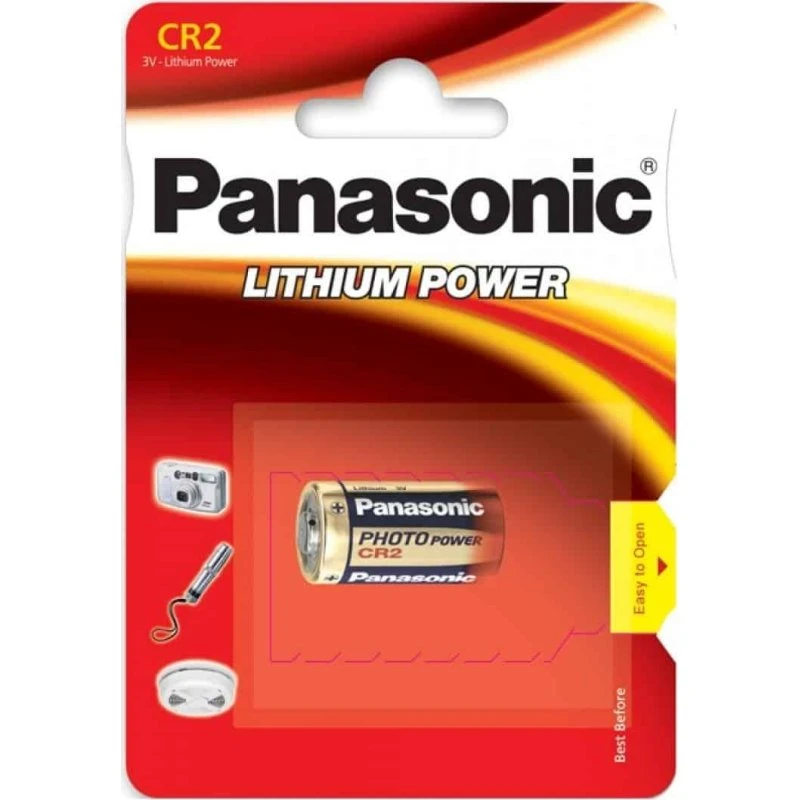 Panasonic CR2 3V litium fotobatteri (5025232016082)
