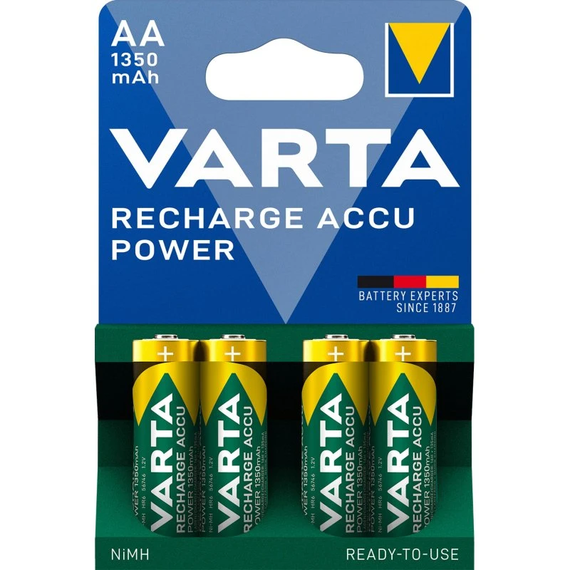 Varta Accu Power AA 1350 mAh - 4 stk genopladelige