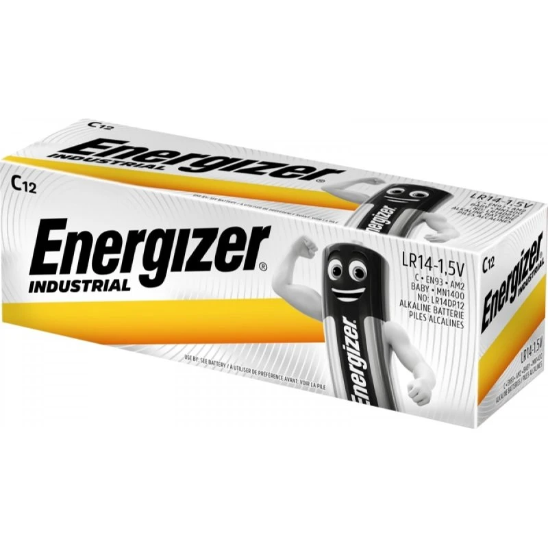 Energizer Industrial C alkaline 1,5 V – 12 stk.