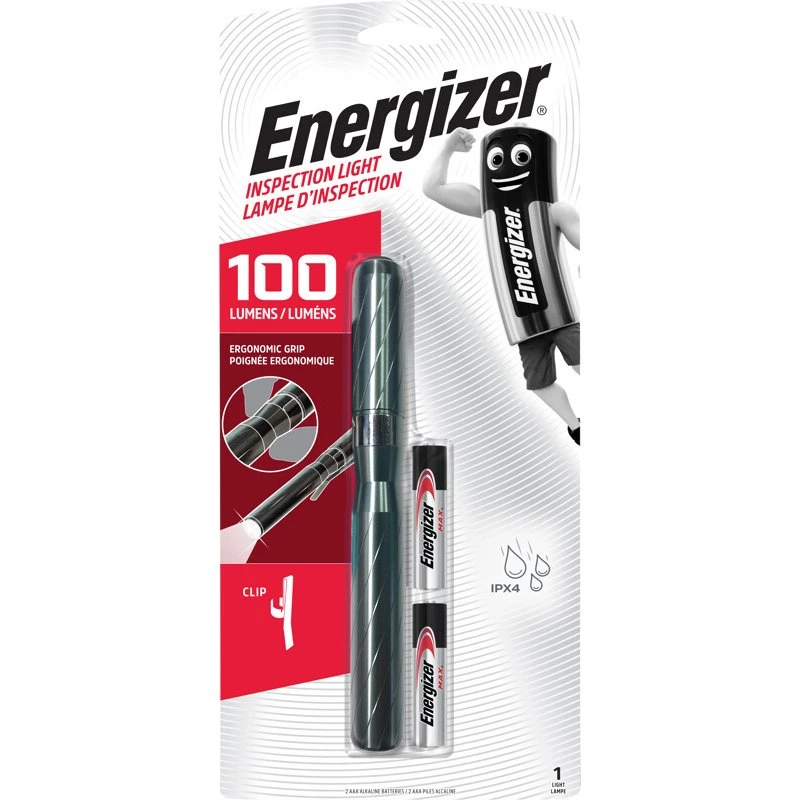 Energizer Inspection Penlight 100 lm – Lommelygte inkl. batterier