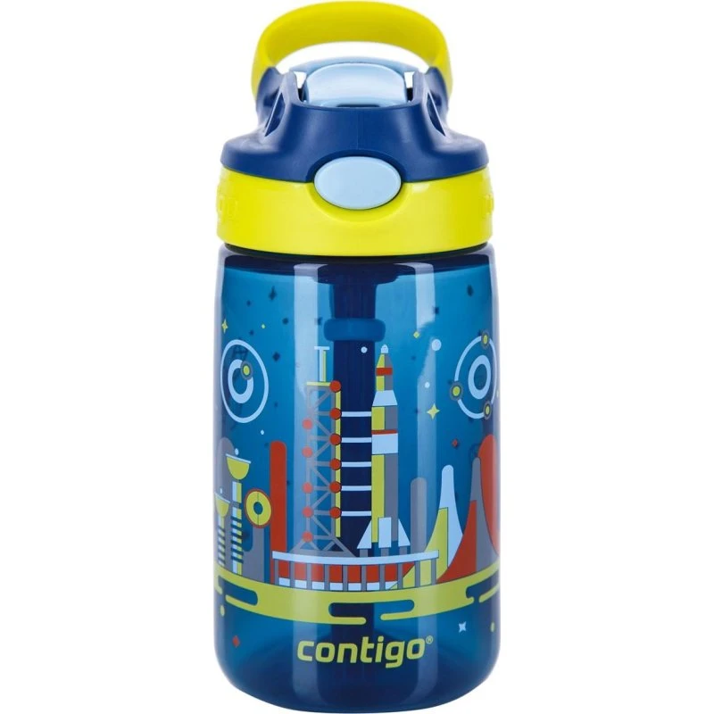 Contigo Gizmo Flip 420 ml – Nautical Space (Børneflaske)