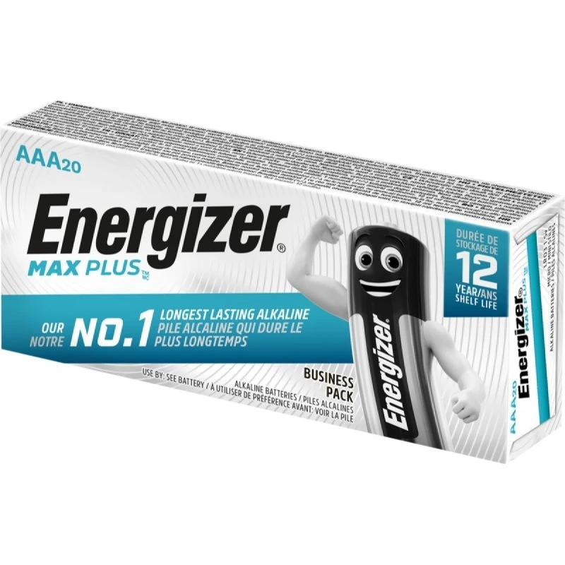 Energizer Max Plus AAA 20-pack (DP20)
