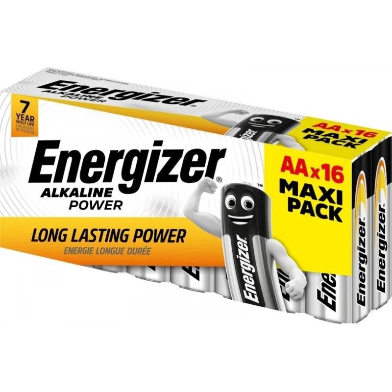 Energizer Power AA batteri 16-pack (LR6)