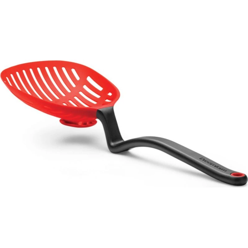 Dreamfarm Lestrain Big 33 cm – Drypfri hulske, rød