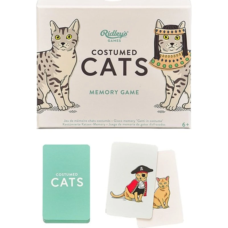 Ridley's Costume Cats Memory – Memoryspil med udklædte katte