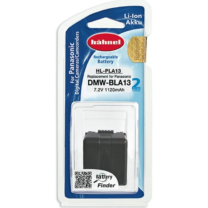 Hähnel 1120mAh batteri til Panasonic (HL-PLA13/DMW-BLA13)