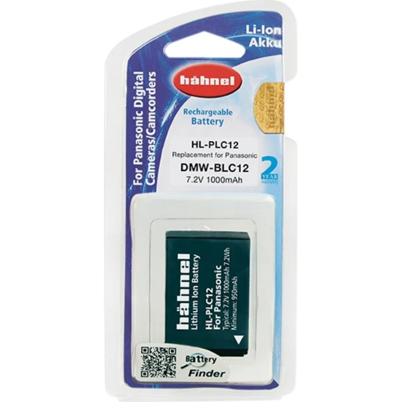 Hähnel batteri kompatibelt med Panasonic HL-PLC12
