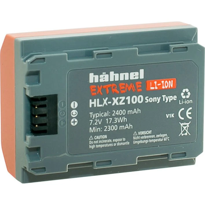Hähnel Extreme batteri til Sony NP-FZ100 – 2400mAh