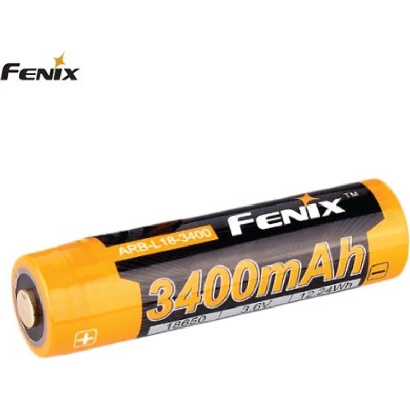 Fenix 18650 Li-ion 3400 mAh genopladeligt batteri