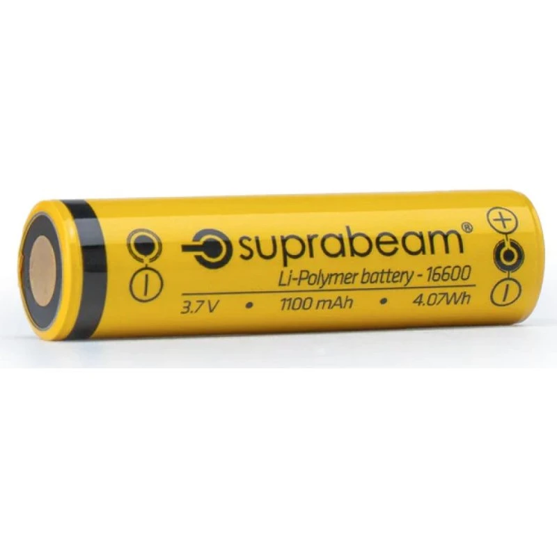 Suprabeam 16600 Li-Polymer 1100 mAh USB til Q2r