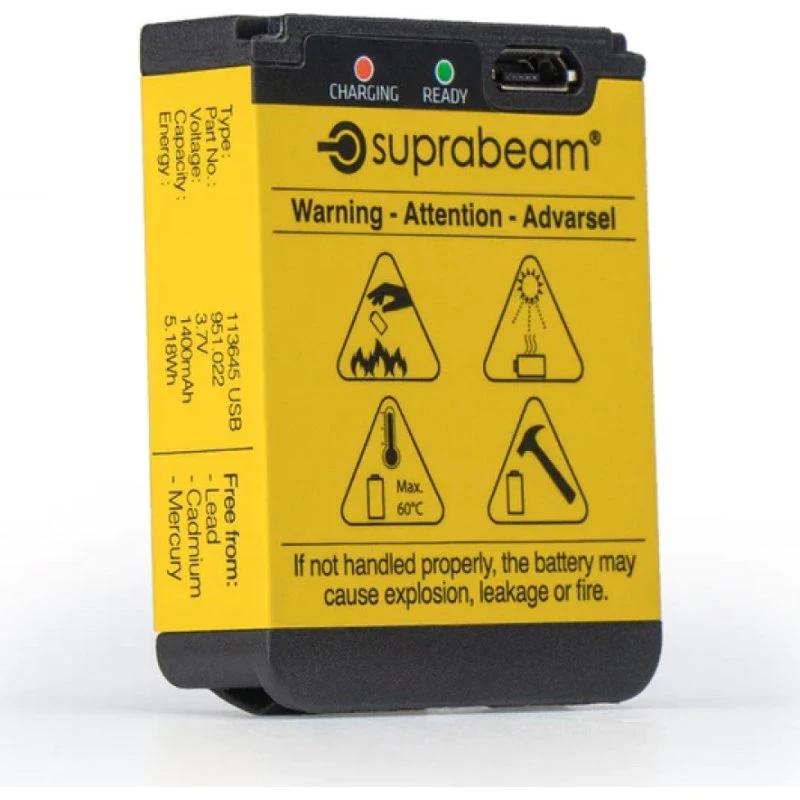 Suprabeam Li-Polymer batteri 13645 1400 mAh (V3air)
